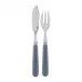 Basic Grey Fish Set 8.25" (Knife, Fork)