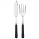 Basic Black 2-Pc Fish Serving Set 11" (Knife, Fork)