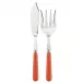 Basic Orange 2-Pc Fish Serving Set 11" (Knife, Fork)