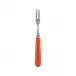 Basic Orange Cocktail Fork 5.75"