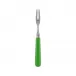 Basic Streaming Green Cocktail Fork 5.75"