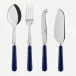 Pop Unis Navy Blue Set Of 4 Must-Have Serving Pieces