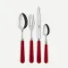 Pop Unis Burgundy 48 Pieces Cutlery Set 9"1/4