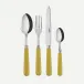 Basic Yellow Corn 48 Pieces Cutlery Set 9.25"