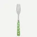 White Dots Garden Green Dinner Fork 8.5"