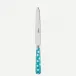 White Dots Turquoise Dinner Knife 9.25"