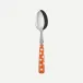 White Dots Orange Teaspoon 6"