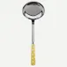 White Dots Yellow Ladle 10.5"