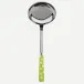 White Dots Lime Ladle 10.5"