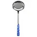 White Dots Lapis Blue Ladle 10.5"