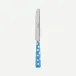 White Dots Light Blue Breakfast Knife 6.75"