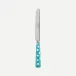 White Dots Turquoise Breakfast Knife 6.75"