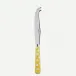 White Dots Yellow Large Cheese Knife 9.5"