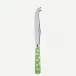 White Dots Garden Green Large Cheese Knife 9.5"