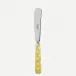 White Dots Yellow Butter Knife 7.75"