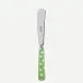 White Dots Garden Green Butter Knife 7.75"