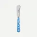 White Dots Light Blue Butter Spreader 5.5"