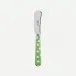 White Dots Garden Green Butter Spreader 5.5"