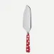 White Dots Red Pie Server 10"