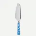 White Dots Light Blue Pie Server 10"