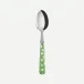 White Dots Garden Green Demitasse/Espresso Spoon 5.5"