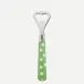 White Dots Garden Green Bottle Opener 6.25"