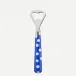 White Dots Lapis Blue Bottle Opener 6.25"