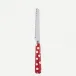 White Dots Red Tomato Knife 8.5"