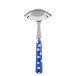 White Dots Lapis Blue Gravy Ladle 7.5"