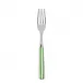 White Stripe Garden Green Dinner Fork 8.5"