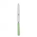 White Stripe Garden Green Dinner Knife 9.25"