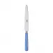 White Stripe Lapis Blue Dinner Knife 9.25"