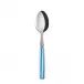 White Stripe Light Blue Teaspoon 6"