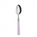 White Stripe Pink Teaspoon 6"