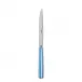 White Stripe Light Blue Steak Knife 9"