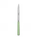 White Stripe Garden Green Steak Knife 9"