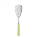 White Stripe Lime Rice Serving Spoon 10"