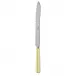 White Stripe Yellow Bread Knife 11"