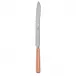 White Stripe Orange Bread Knife 11"