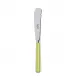 White Stripe Lime Butter Knife 7.75"