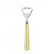 White Stripe Yellow Bottle Opener 6.25"