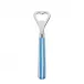 White Stripe Light Blue Bottle Opener 6.25"