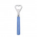 White Stripe Lapis Blue Bottle Opener 6.25"
