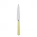 White Stripe Yellow Kitchen Knife 8.25"