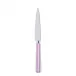 White Stripe Pink Kitchen Knife 8.25"