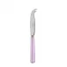 White Stripe Pink Small Cheese Knife 6.75"