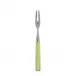 White Stripe Lime Cocktail Fork 5.75"