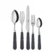 Gustave Grey 5-Pc Setting (Dinner Knife, Dinner Fork, Soup Spoon, Salad Fork, Teaspoon)