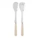 Gustave Pearl 2-Pc Salad Serving Set 10.25" (Fork, Spoon)