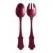 Honorine Aubergine Salad Serving Set 10" (Fork, Spoon)